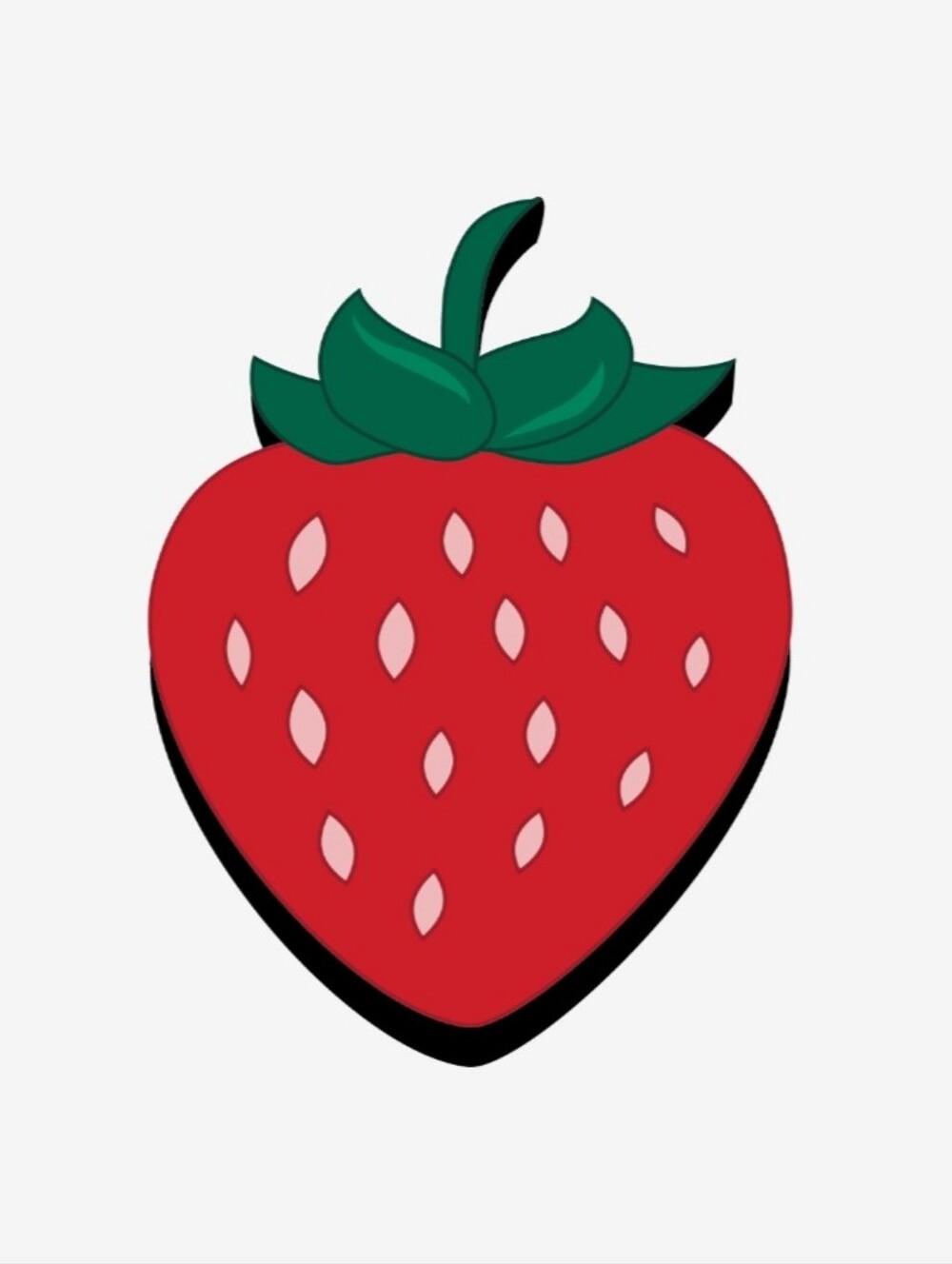 BOGG BAG Strawberry Bag Bit in Red and Green LS